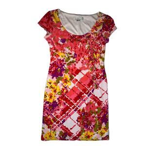 Kelly & Diane Short Sleeve Floral Dress Size 6